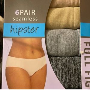 Seamless 6pk panties